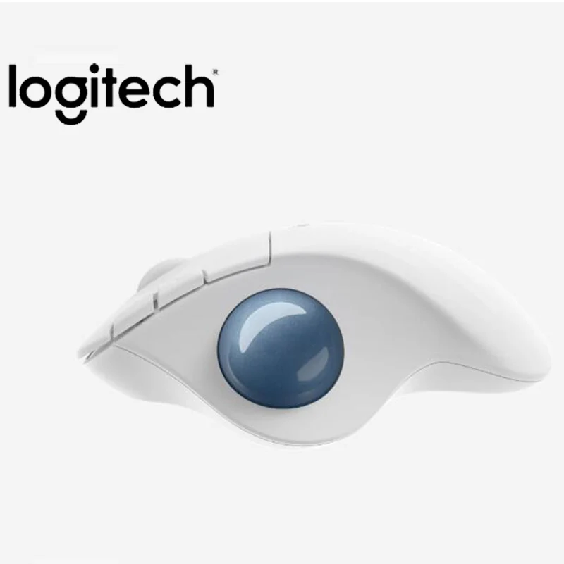 Мышь Logitech Ergo M575 Двухрежимная 2.Ghz/ Bluetooth Беспроводная трекбол мышь M570 UP