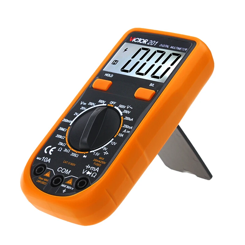 Цифровой мультиметр VICTOR VC201/202/203 Универсальный Карманный измеритель