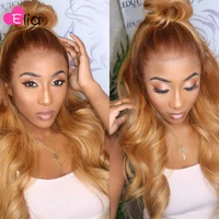 elia ombre colored lace frontal wig body wave human hair wigs for black women brazilian human hair pre plucked womens wigs