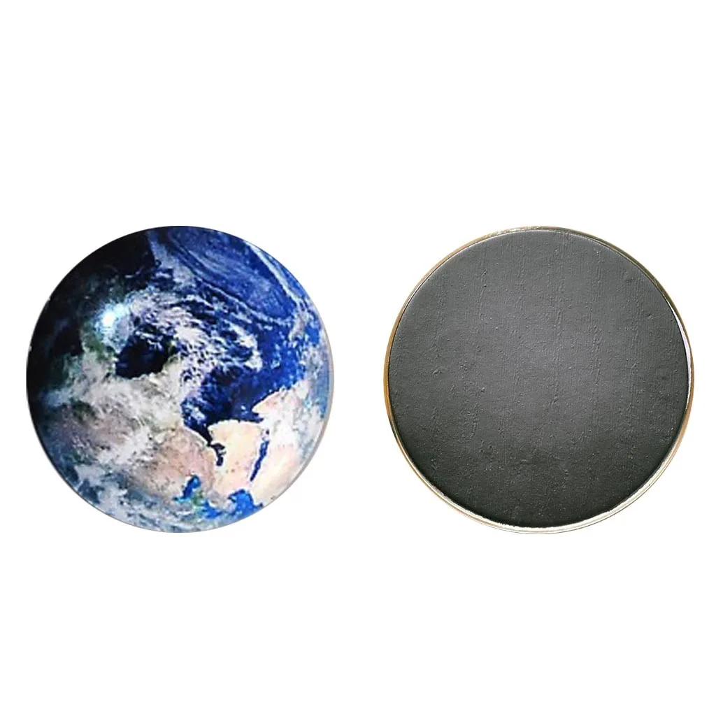 12 шт. магнитные наклейки на холодильник с изображением Вселенной Луны