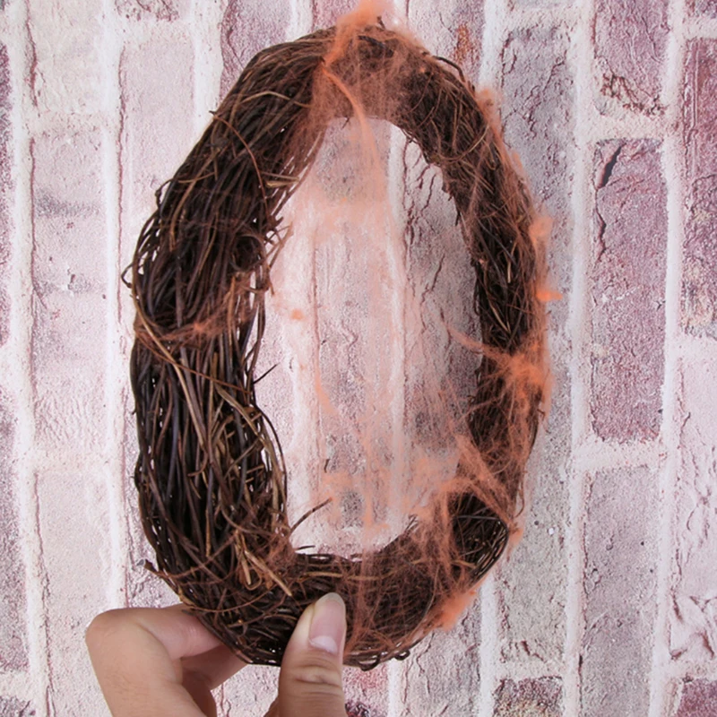 Паук Паутина кулон венок окна двери украшения для дома вечерние Хэллоуин