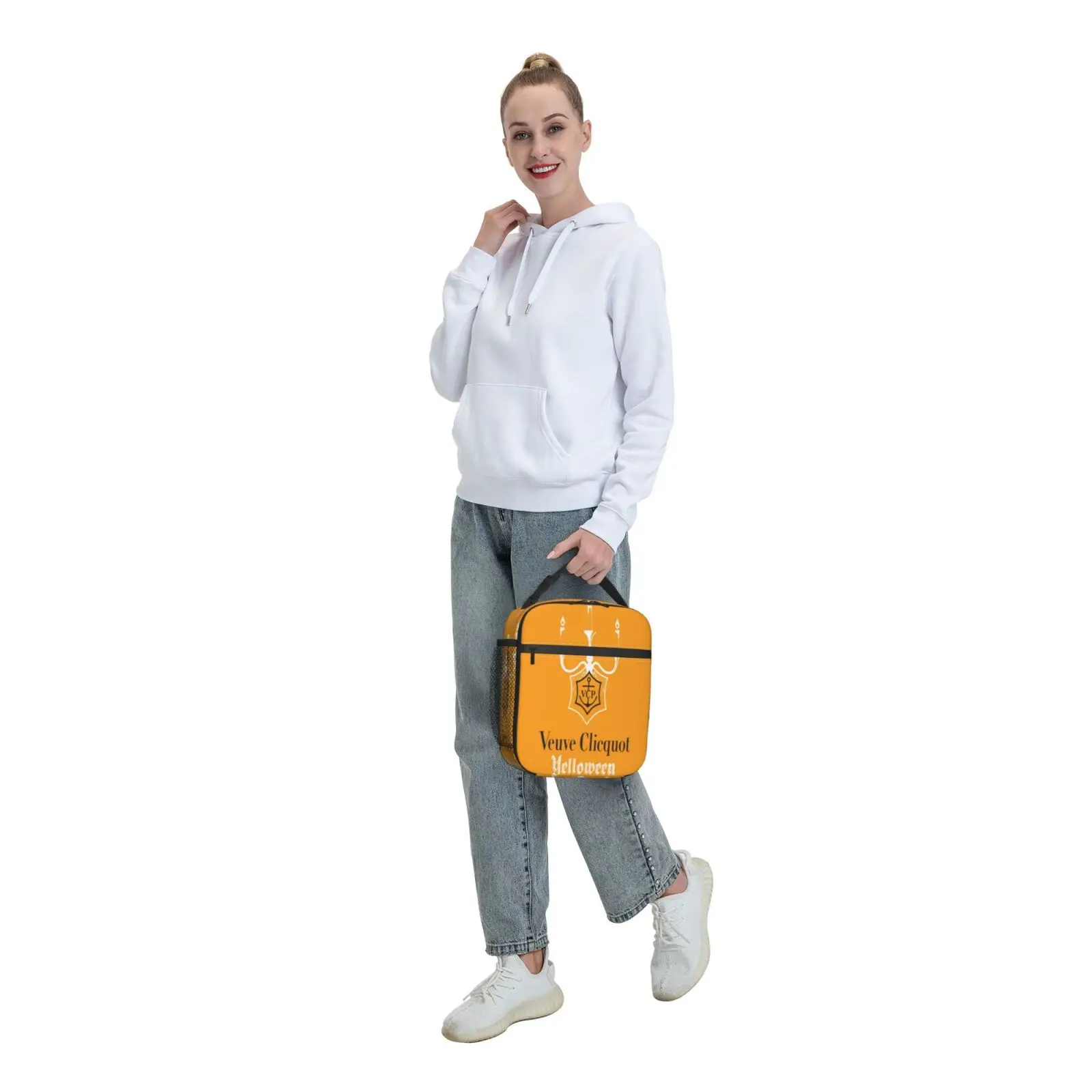 

Orange Veuve Clicquot Picnic Bag Luxury Lunch Bag Individual Box Cooler Drybag Shopping Bag Vcwcd13