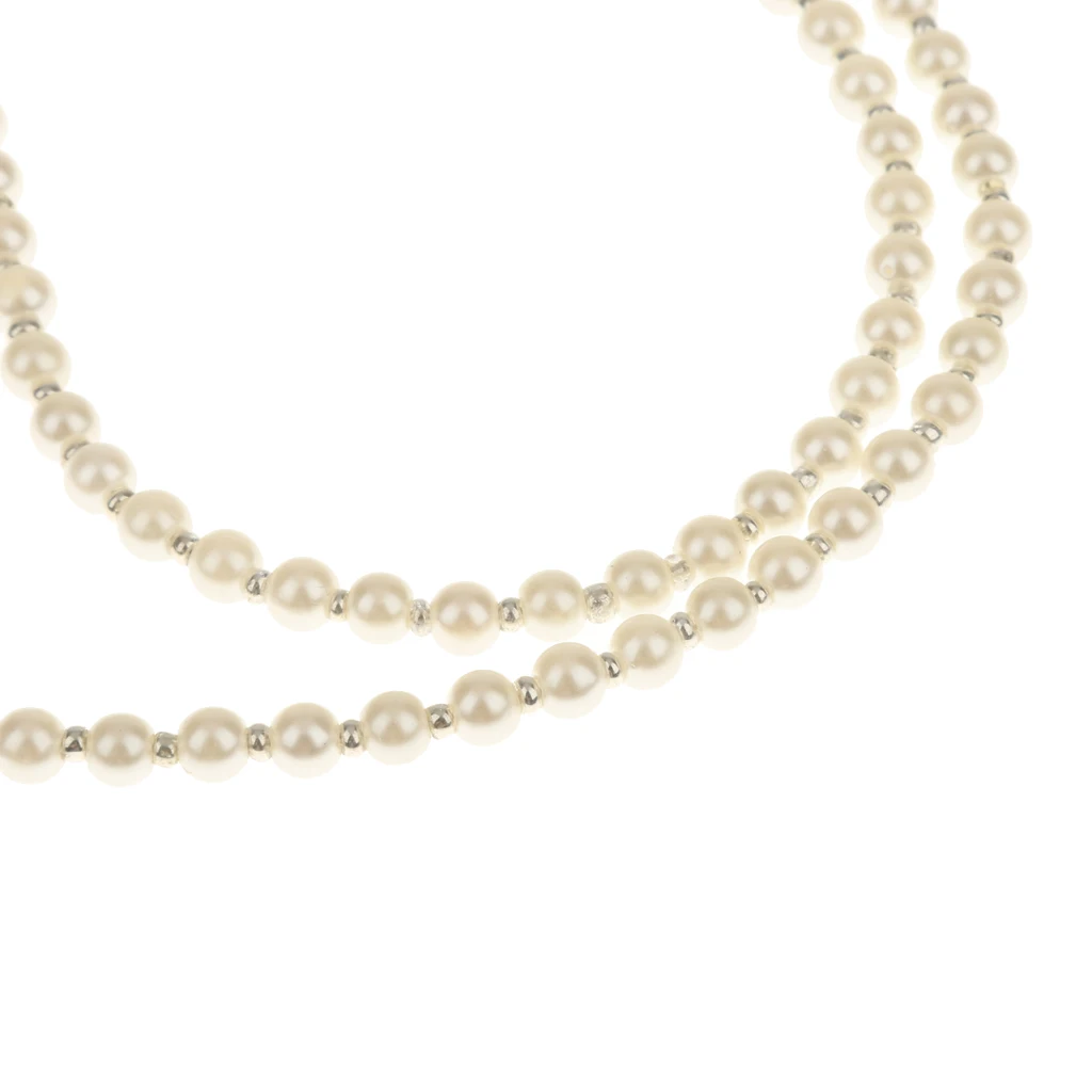 

Pearl Beads Eyeglasses Holder Strap Cord Colorful Sunglasses String Holder Chain