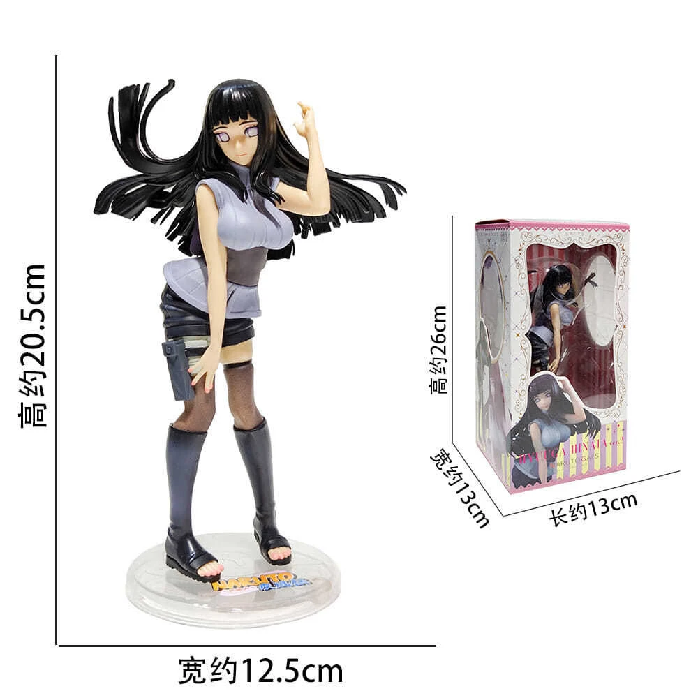 Экшн-фигурка Naruto Shippuden Byakugan Hinata Hyuga Аниме Модель Статуэтка из ПВХ коллекционные