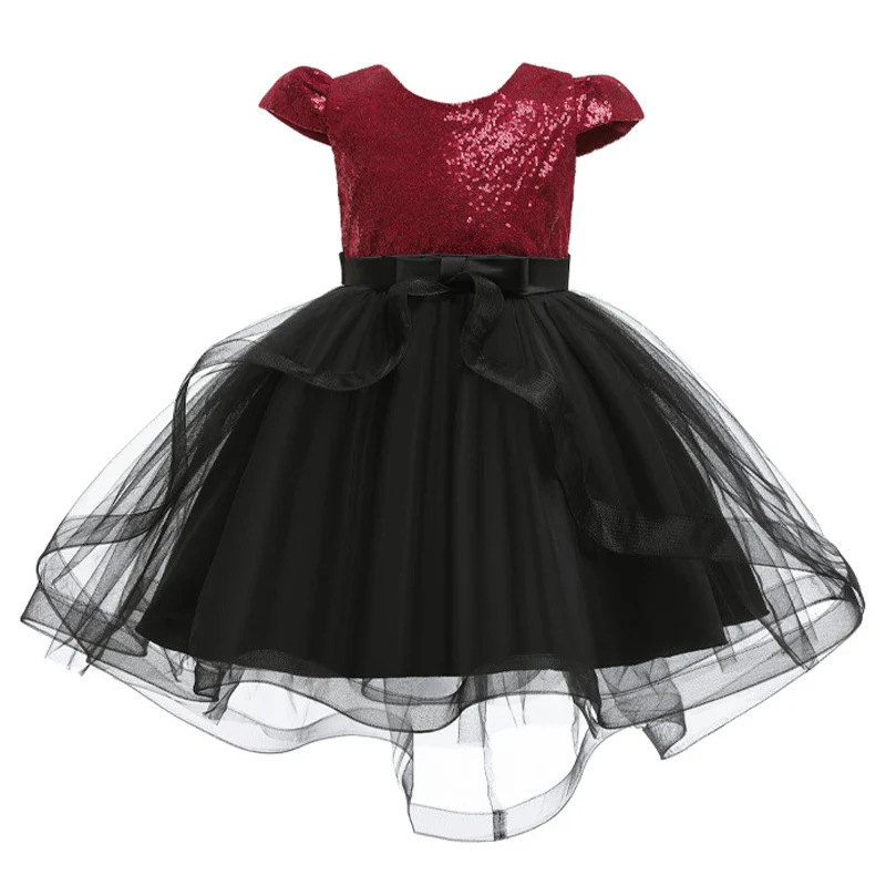 Детские платья для девочек платье принцессы с пачкой и блестками детское