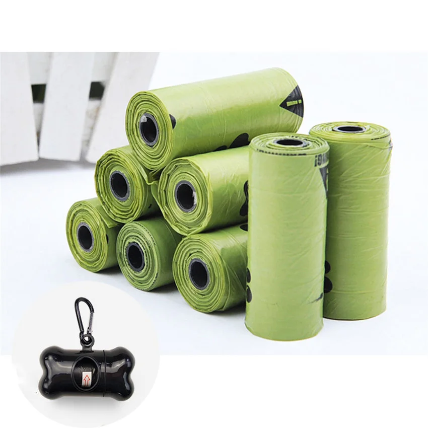 10 рулонов пакетов для собачьих кошек 15 в рулоне|Совки и мешочки сбора фекалий| |