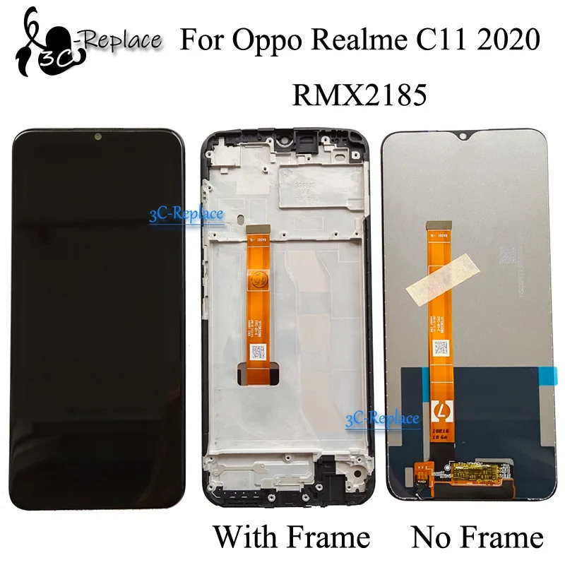 ЖК-экран 6 5 дюйма с сенсорной панелью и дигитайзером в сборе для Oppo Realme C11 2020 RMX2185