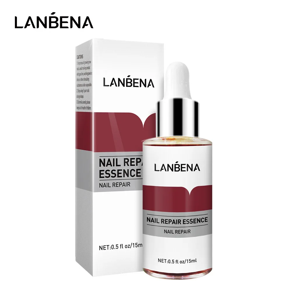 

LANBENA Nail Repair Essence Serum Fungus Removal Nails Gel Anti Infection Paronychia Onychomycosis Hand Foot Nails Care 15ML
