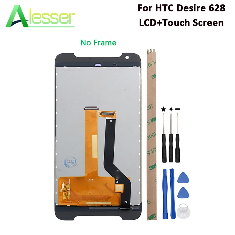 Alesser для HTC Desire 628 ЖК дисплей и сенсорный экран 5 0 дюйма протестированный в сборе