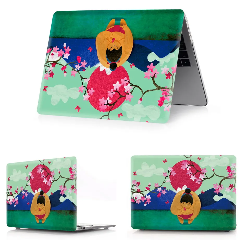 Sumo cai hua Чехол для ноутбука MacBook Air 11 13 дюймов A1466 A1932 Pro 12 13 15 retina A1502 A1706 A1708 A1989 сумо чехол - Цвет: Sumo cai hua