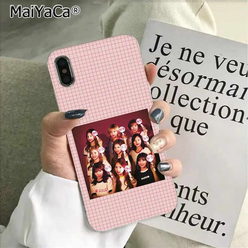10 MaiYaCa Twice Mina Momo Kpop Новое поступление Модный чехол для телефона для iphone 11 pro 8 7 66S Plus X 5S SE XS XR XS MAX - Цвет: 10
