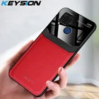 Чехол KEYSION противоударный для Realme C15 C11 6 Pro, кожаная стеклянная задняя крышка для телефона OPPO Reno 4 Pro, 4G, 4Z, 5G A53, A32, A33 2020