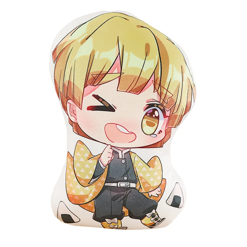 

Cartoon 48cm Anime Demon Slayer Cosplay Pillow Bakugou Katsuki Todoroki Shoto Midoriya Izuku Bolster Plush Boku No PillowToys