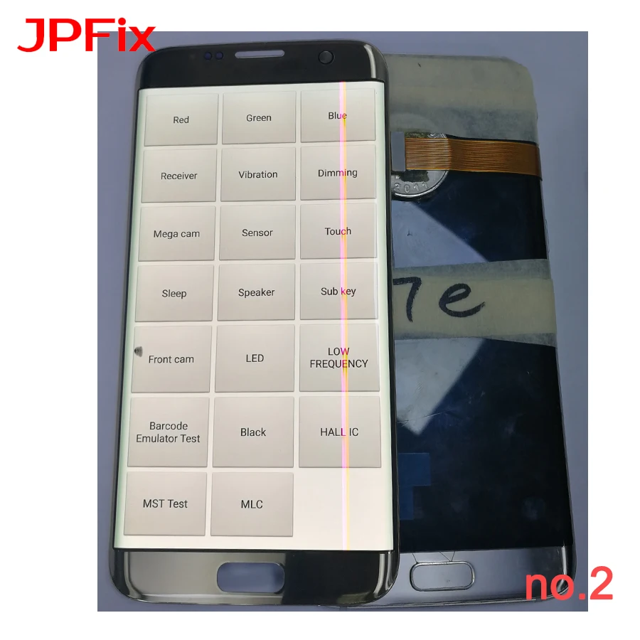 JPFix AMOLED для Samsung Galaxy S7 Edge G935FD G9350 G935A LCD сенсорный экран дигитайзер сборка Замена с