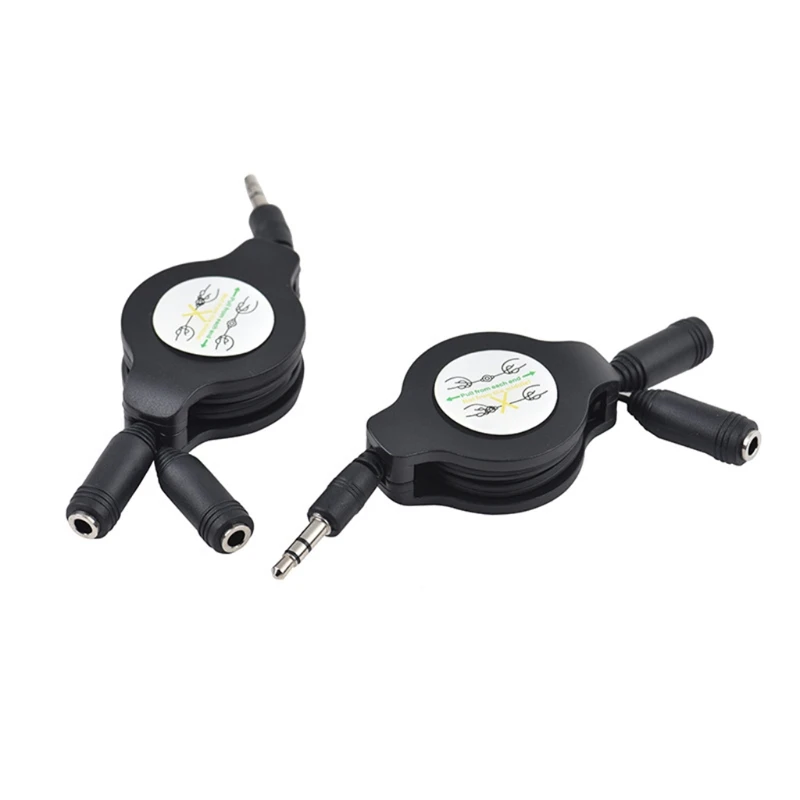 

3.5mm Male to Female Extension Stereo Audio Extension Cable Telescopic AUX extension Cable MP3 Car 3.5mm Audio Cable LX0F