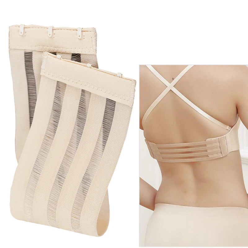 AIJJU 24-31 см, прозрачный шелковый нескользящий ремешок для нижнего белья в виде рыбьей кожи, универсальные аксессуары, эластичный бюстгальтер, удлинение с пряжкой на спине