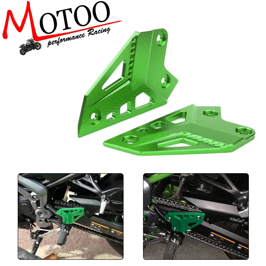 Мотоциклетная подставка для ног защита отдыха и безопасности задняя тарелок