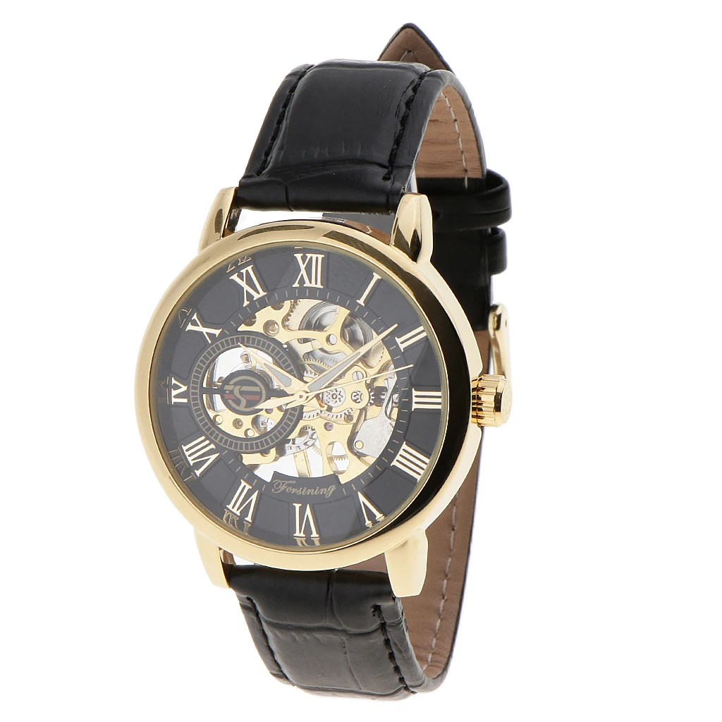 

Men's Automatic Mechanical Wristwatches Watches With Buckle Clasp Analog