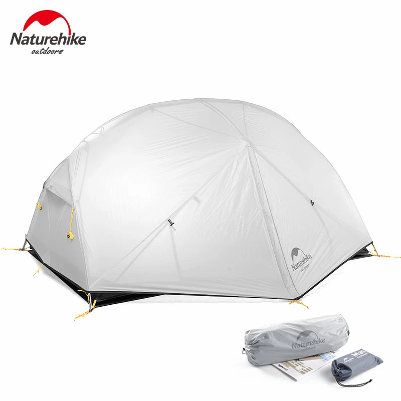 Naturehike Mongar 2 палатки человека палатка двухслойная для кемпинга на открытом