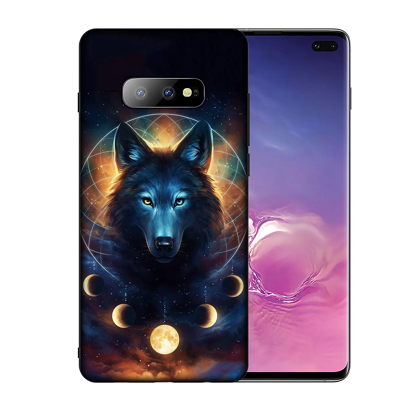 IYICAO Moon wolf абстрактный Тигр мягкий силиконовый чехол для телефона Samsung Galaxy S20 Ultra S10e