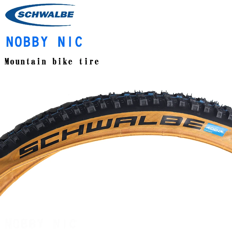 Шина Schwalbe для горного велосипеда nobby nic 29 дюймов стальная проволока складная 27 5