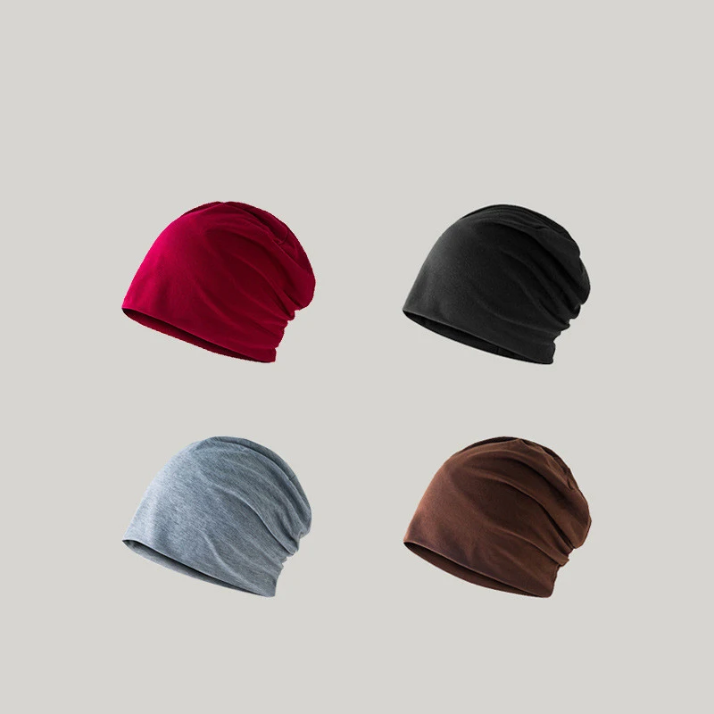 

2020 Fashion Unisex Women Men Knit Winter Warm Ski Crochet Slouch Hat Cap Beanie Oversize New 5 Colors beanies