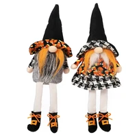 halloween chef plush gnome with hat doll toys summer kitchen ornaments for kids k0ab