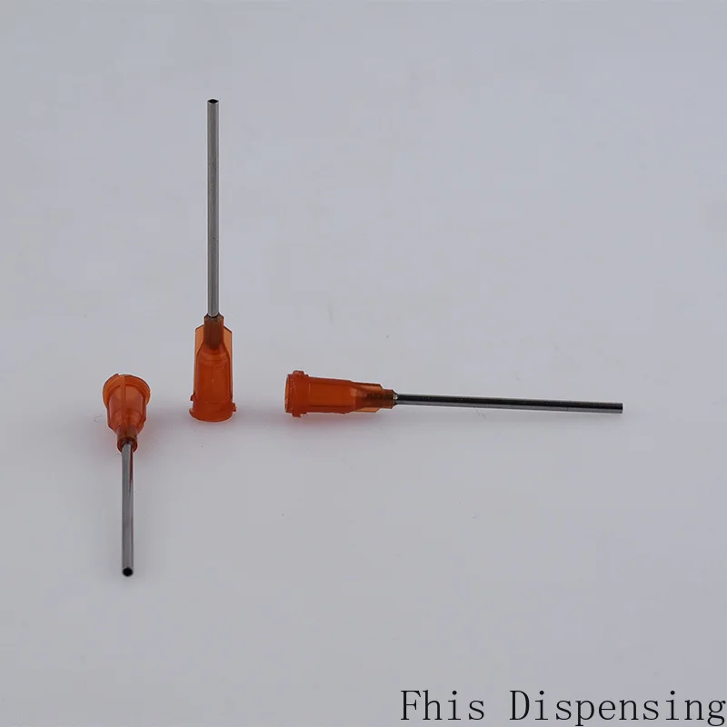 1000pcs 15G 1.5 Inch W/ISO Standard Precision Passivated S.S Dispense Tip with PP Safetylok Hub Glue Dispensing Needle | Инструменты