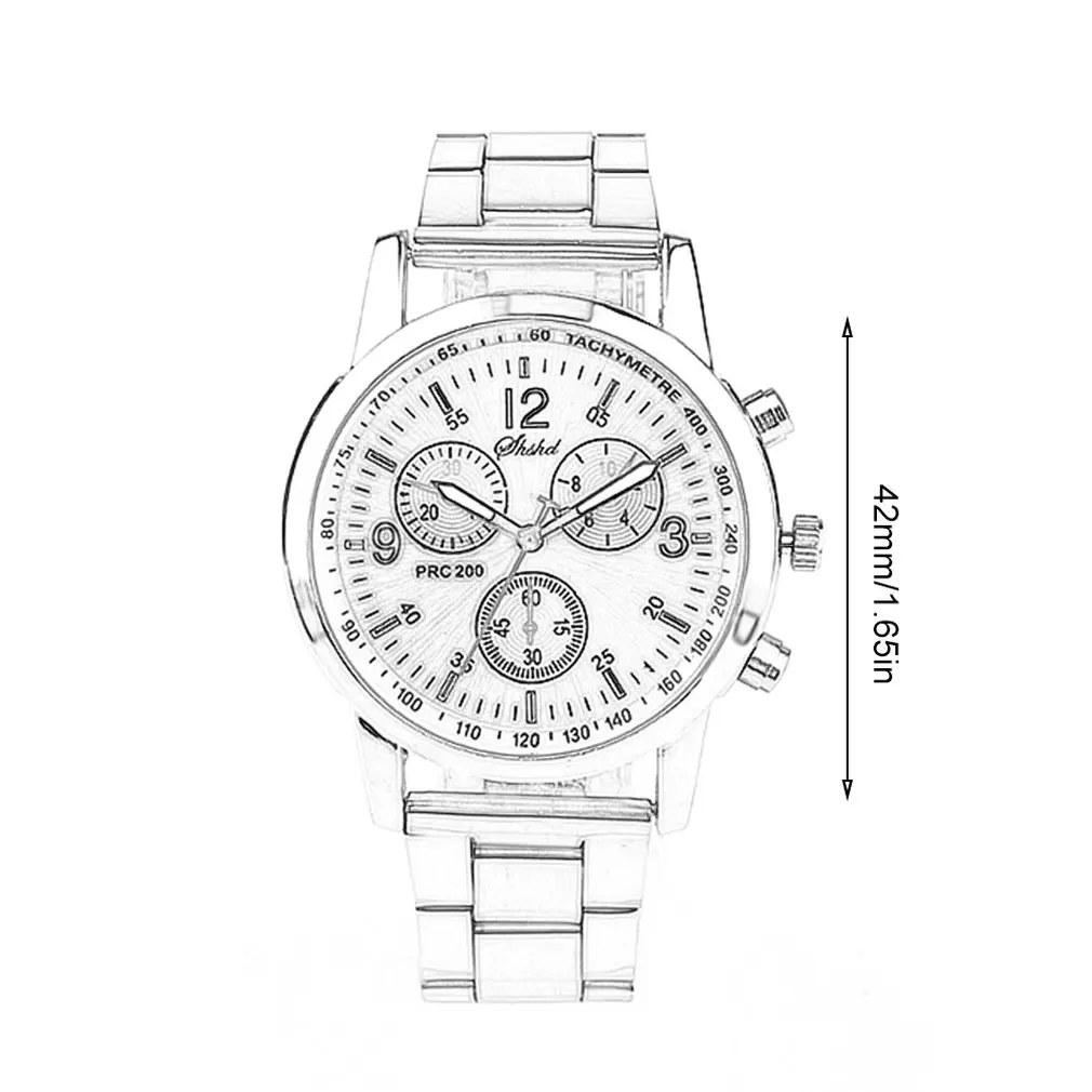 

Waterproof Men Sports Watch Luxury Genuine Leather Chronograph Quartz Watch Multifunctional Business Watch