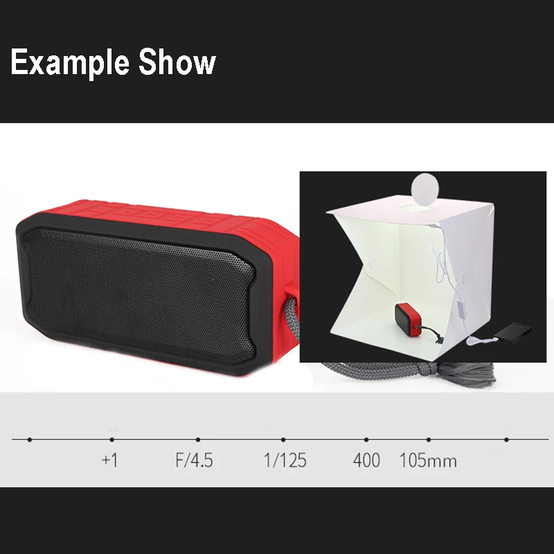 Baolyda мини студийный светильник ing Kit 2 светодиодный трубка коробка 40*40 для