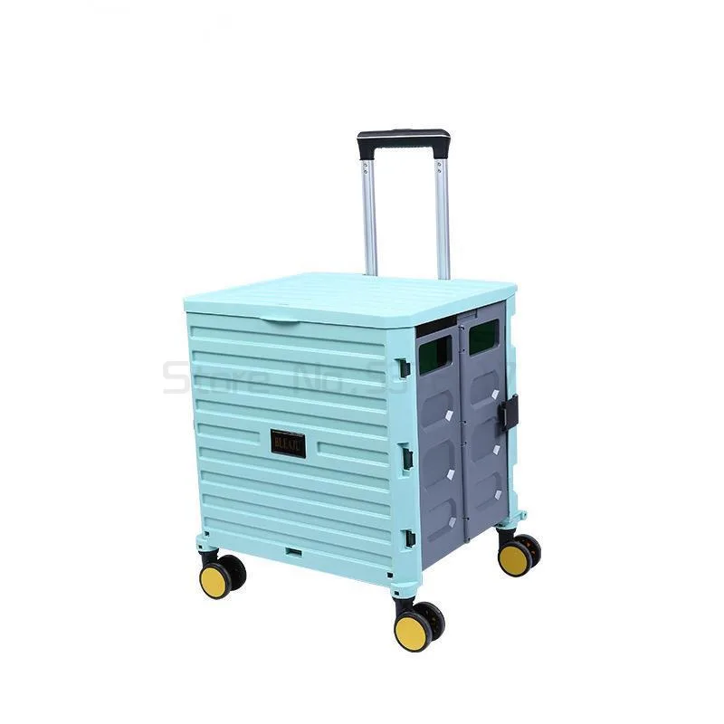 

Household handcart, stall cart, shopping cart, storage box, shopping cart, trolley, luggage cart, trolley, vegetable cart