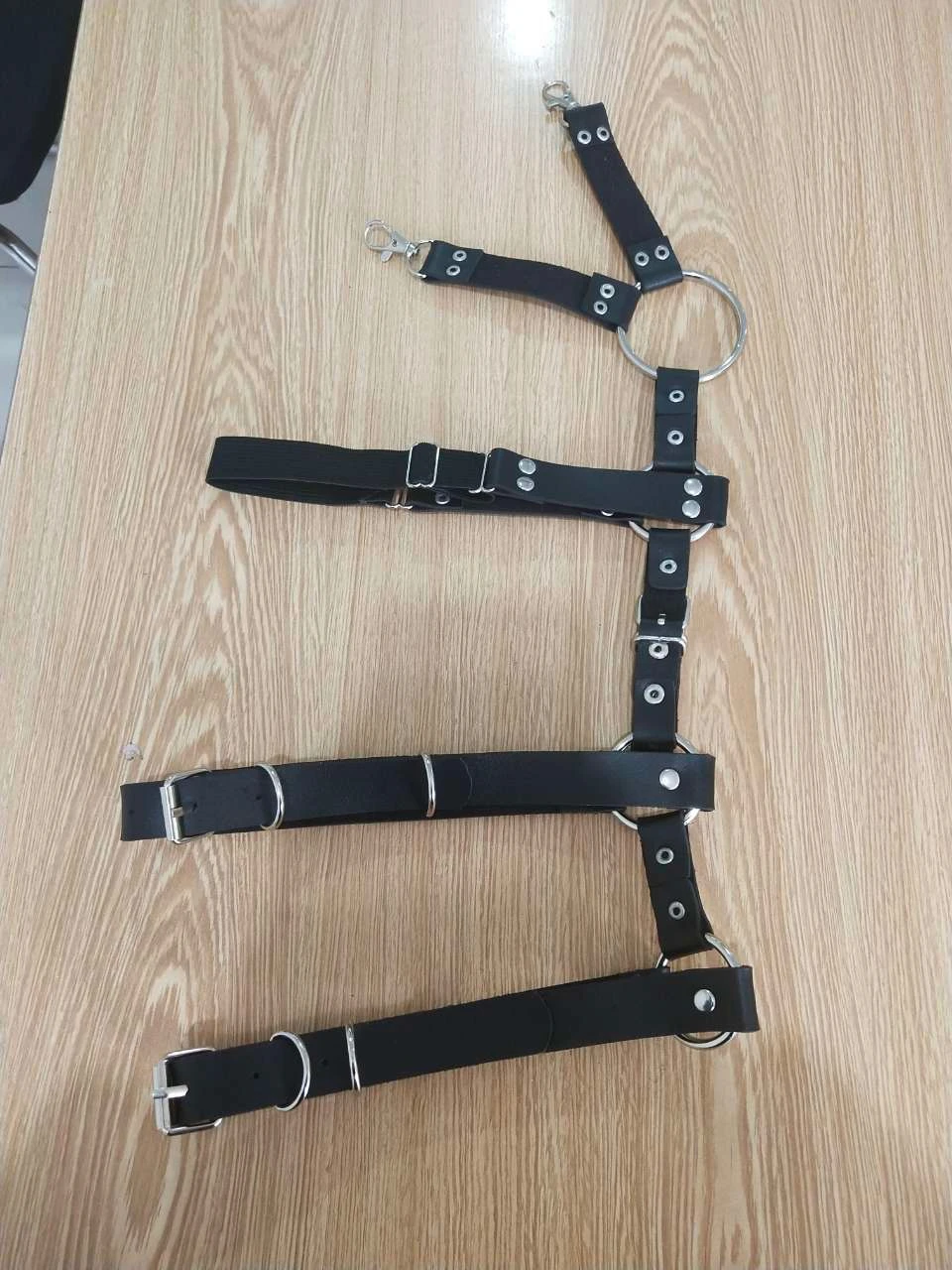 WKOUD EAM пирсинг в стиле панк подвязки цепочка для ног кожа женское украшение тело