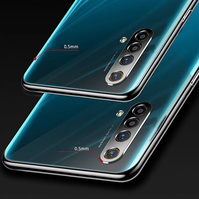 luxury plating phone case for oppo realme x3 superzoom case shockproof protection cover for realme x3 superzoom case shell funda free global shipping