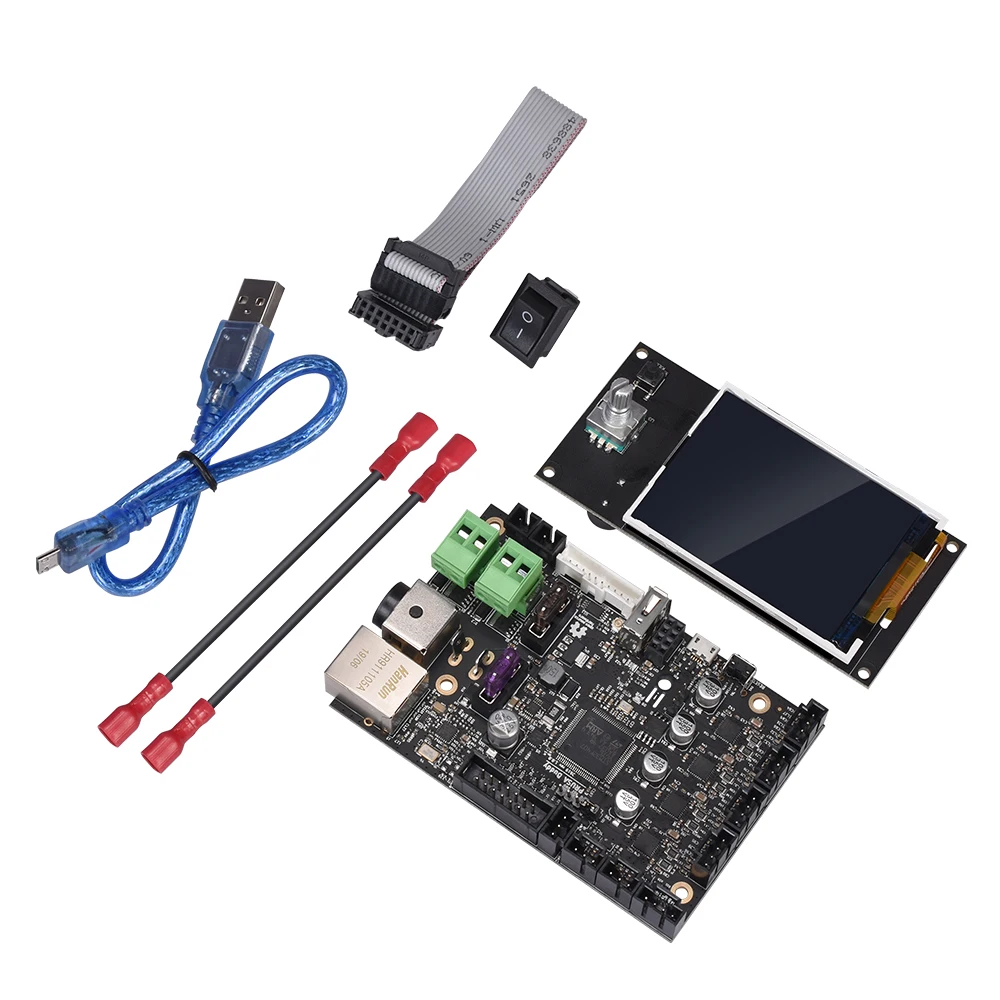 Clone Prusa Buddy плата управления 32 бит интегрированный TMC2209 Драйвер + мини LCD28 V1.0 экран 3D