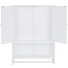 Настенный шкаф для ванной комнаты, открытая полка для хранения в ванной комнате идеально подходит для домашнего хранения, настенный шкаф большой емкости