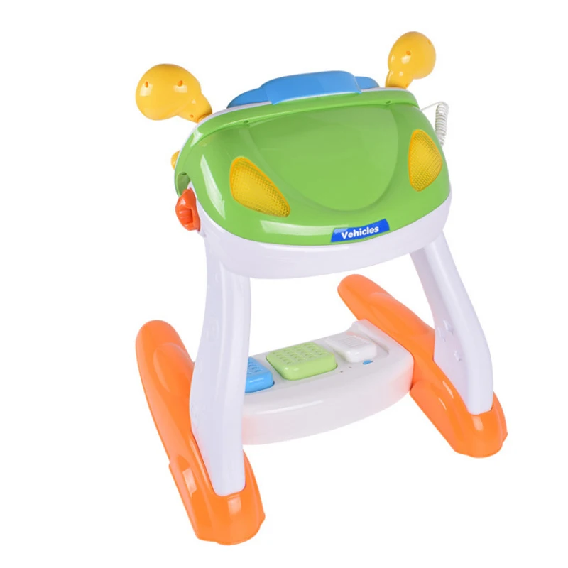 Детская игрушка с имитацией вождения светящаяся игрушечная консольная для детей