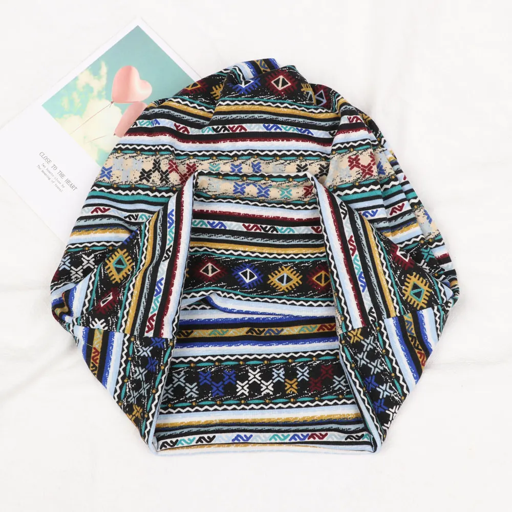 Хлопковая женская мешковатая Шапка-бини спортивный головной убор от выпадения