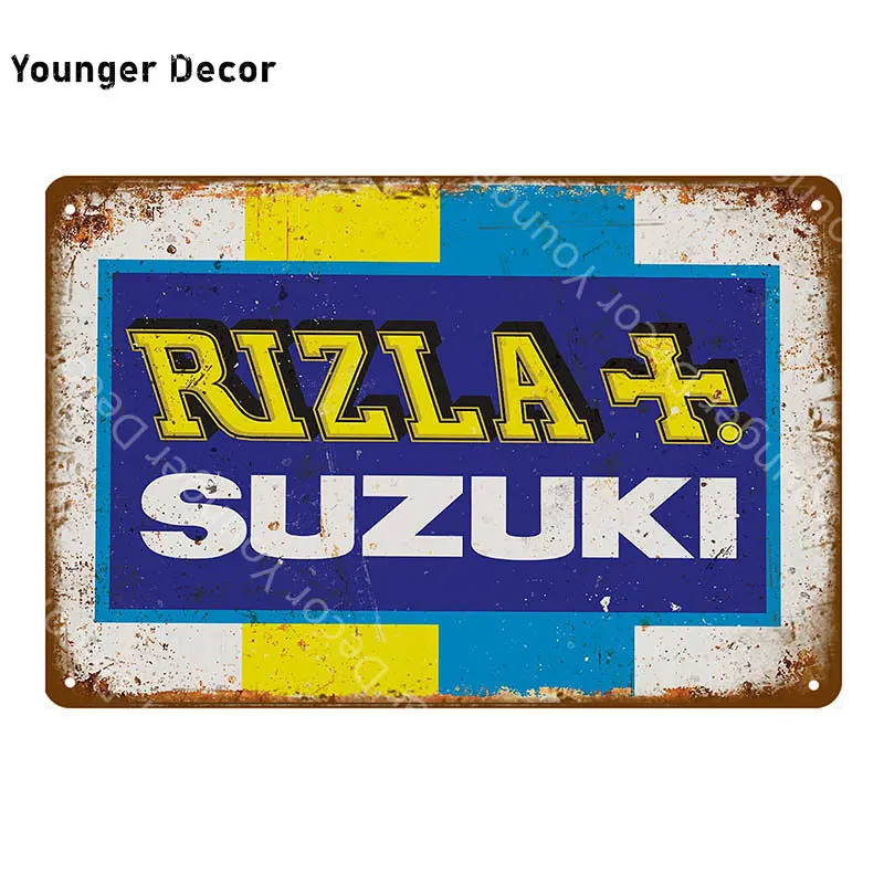 Ретро всадников дорожный гоночный мотор автомобиля металлические знаки