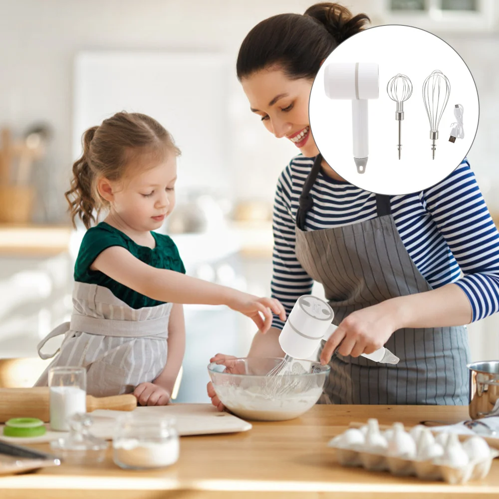 

Handheld Electric Egg Cream Whisk Multi-functional Egg Whisk Sturdy Egg Whisk