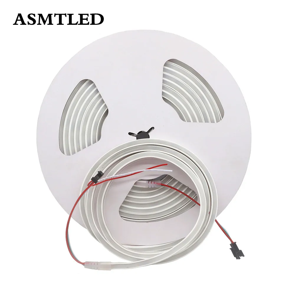 WS2811 светодиодный неоновый веревочный светильник из силикагеля с гибкой полосой