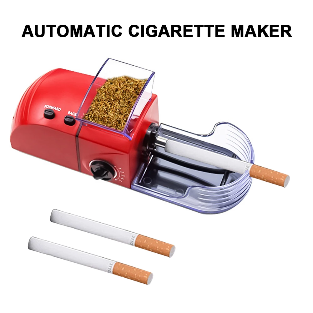

Electric Easy Automatic Cigarette Rolling Maker Portable Adjustable Tobacco Roller Maker DIY Smoking Tool Accessories EU/US