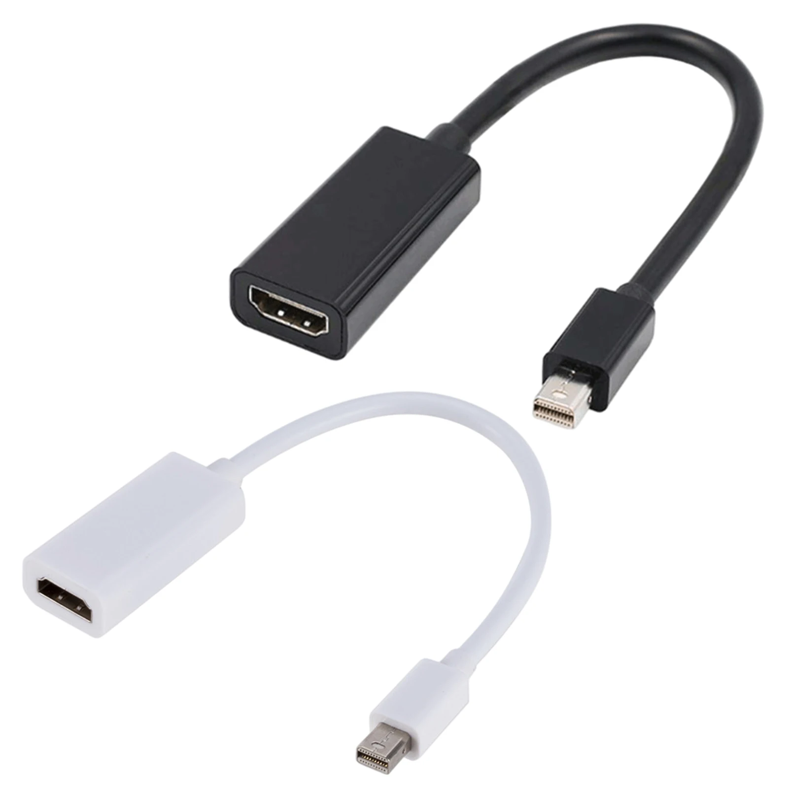 

Переходник с Mini DP на HDMI-совместимый кабель «штырь-гнездо» для ноутбука HP/DELL, ПК, мини-порт дисплея на 1080P, возможно использование HDMI-шнура