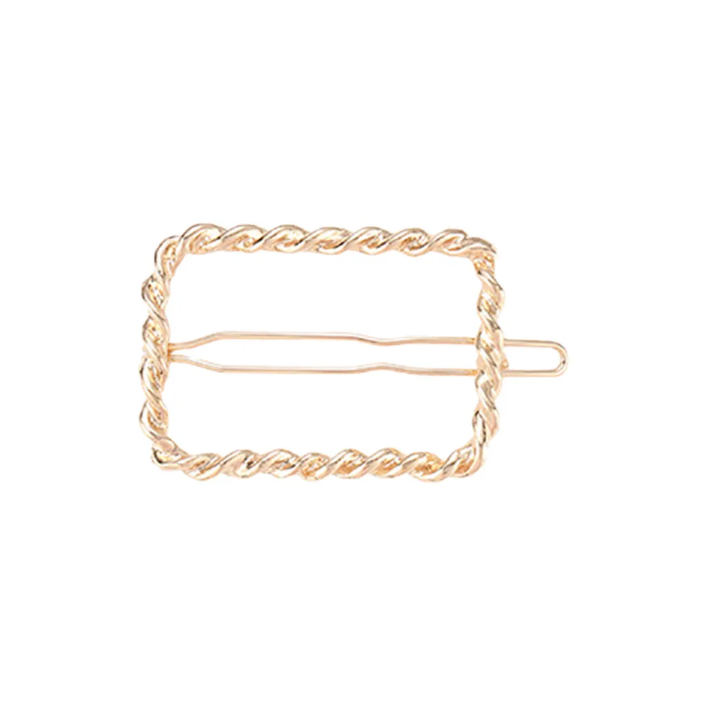 Простая Заколка для волос с челкой боковая хорошая текстура и блестящее