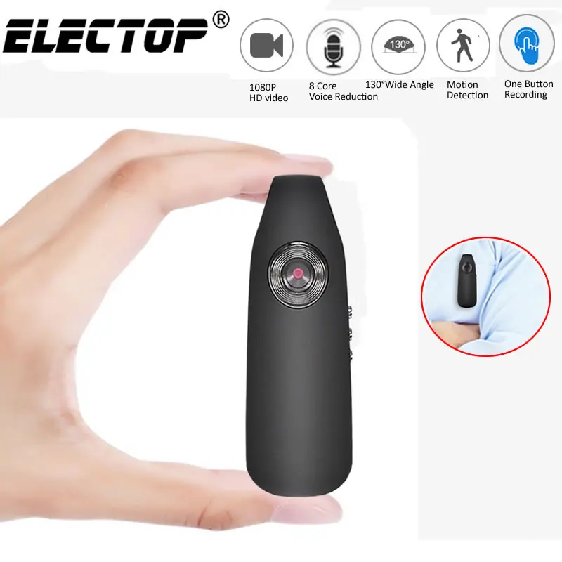 1080P HD мини камера диктофон полицейский корпус мотоцикл велосипед циклическая