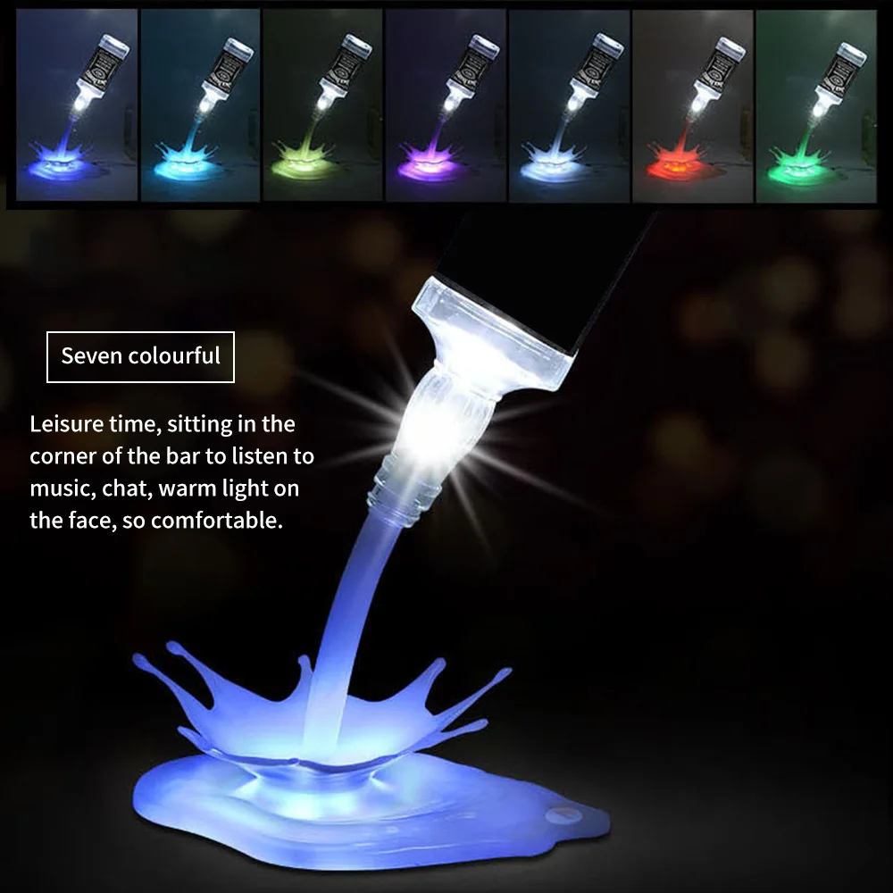 Романтический домашний декор для бара светодиодная лампа бутылок вина питание