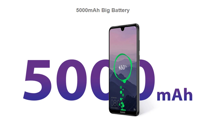 Смартфон HuaWei Enjoy Max, 7,2 дюймов, Восьмиядерный процессор Snapdragon 660, 4 Гб ram, 128 ГБ RAOM, 9,1 МП, отпечаток пальца, телефон на Android