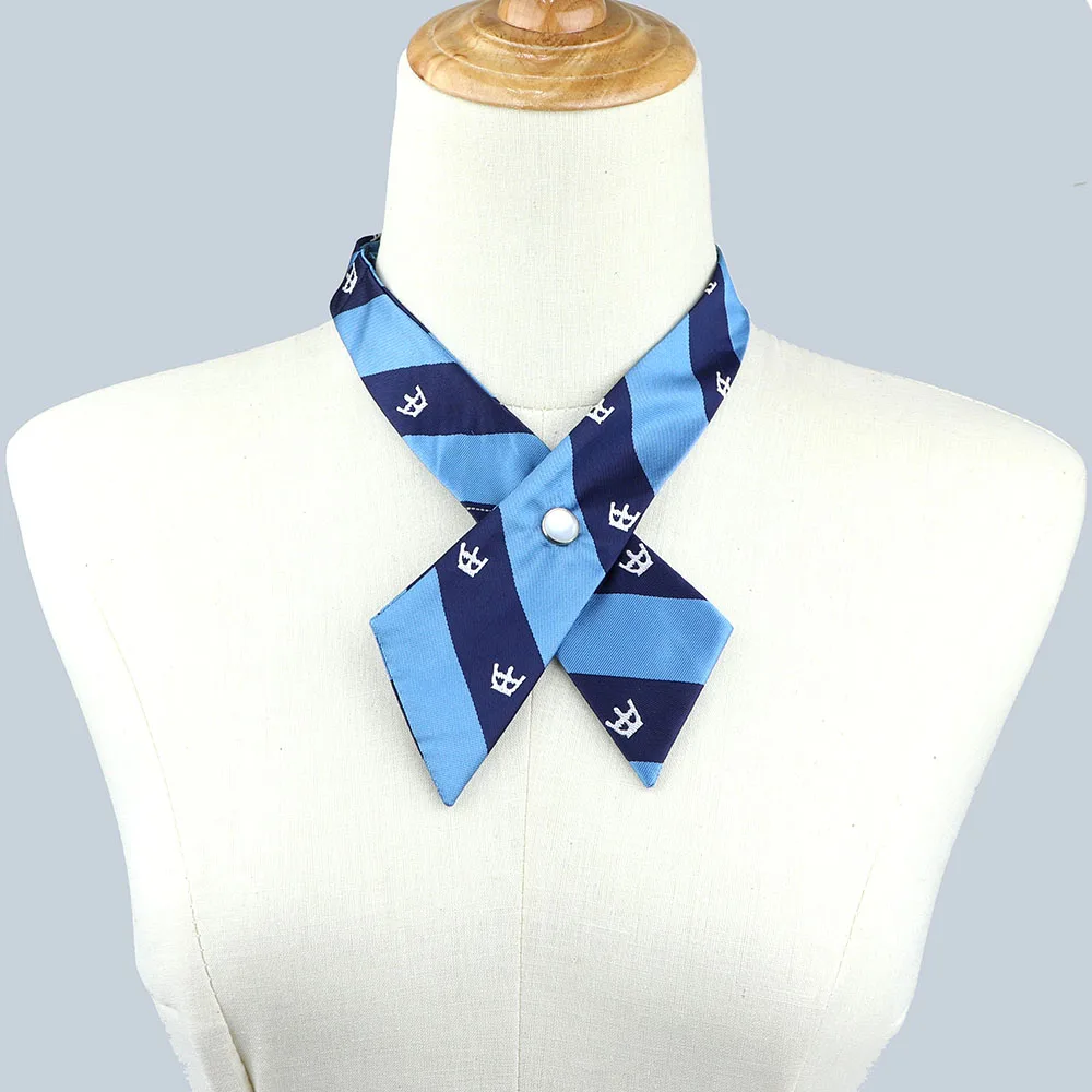 Женская простая шикарная элегантная застежка галстук бабочка воротник рубашка