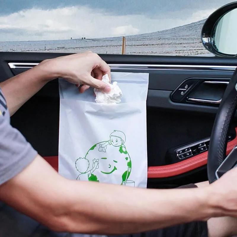 60 шт. автомобиль мешок для мусора автомобиля Дом Офис Кухня Аксессуары