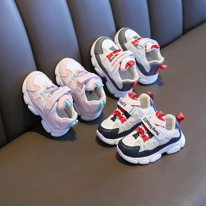 

Baby Toddler Sports Shoes for Children Boys Girls Flats Little Kids Sneakers Fashion Casual Non-slip Infant Soft Shoes