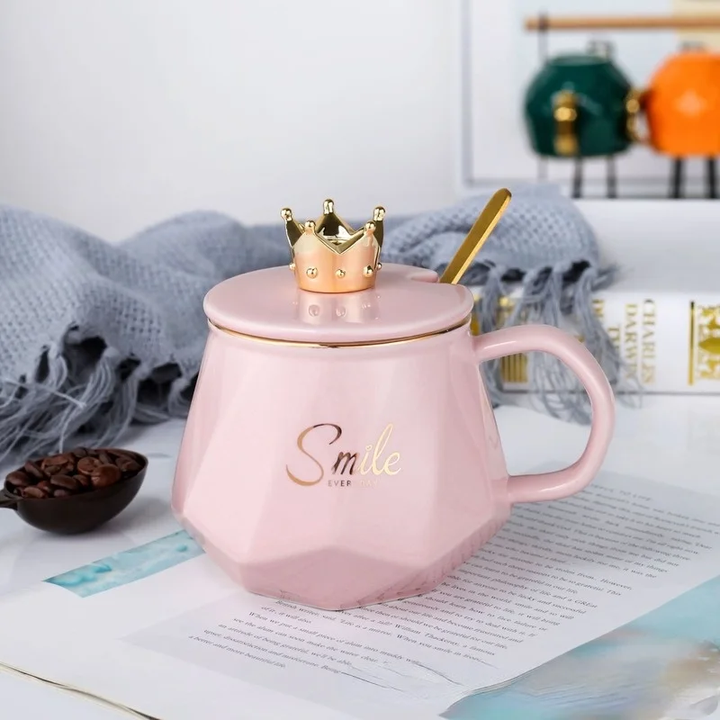 

Cute Reusable Mugs Coffee Cups Ceramic Fashion Handgrip Classic Travel Mugs Coffee Cups Tazas Originales Drinkware 50MKB